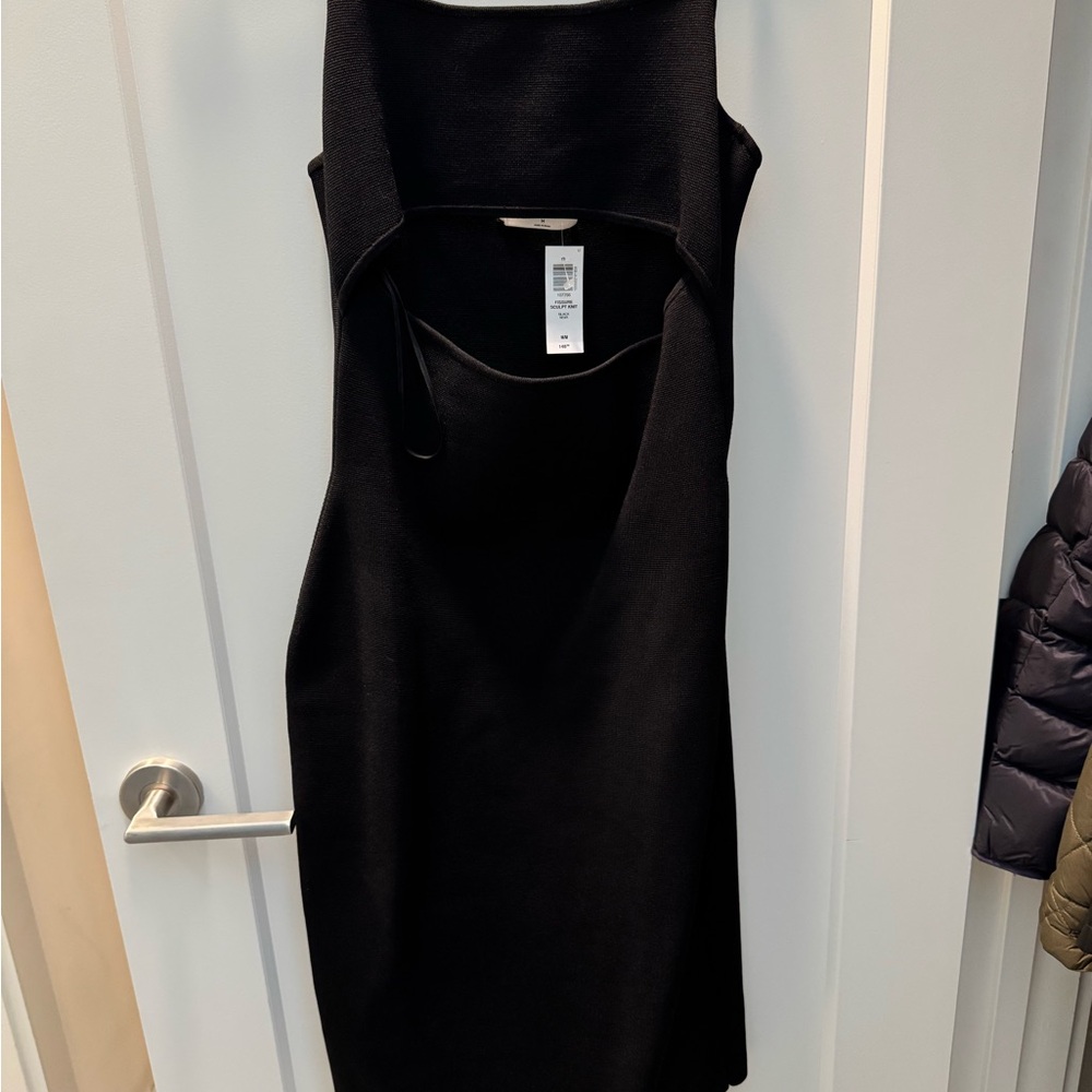 NWT Aritzia Babaton Fissure Sculpt Knit Dress